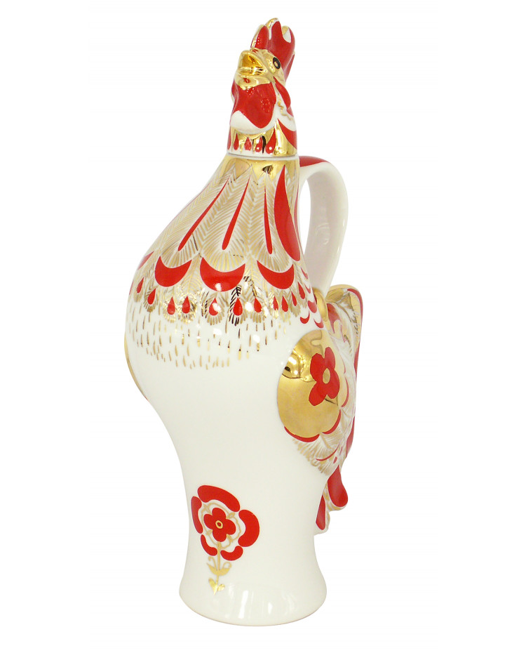 完売】 Imperial Porcelain Decanter Red Rooster アルコールグッズ